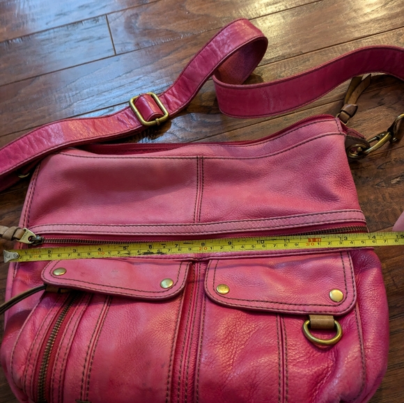 Fossil Madison crossbody bag, pink leather - Picture 16 of 16